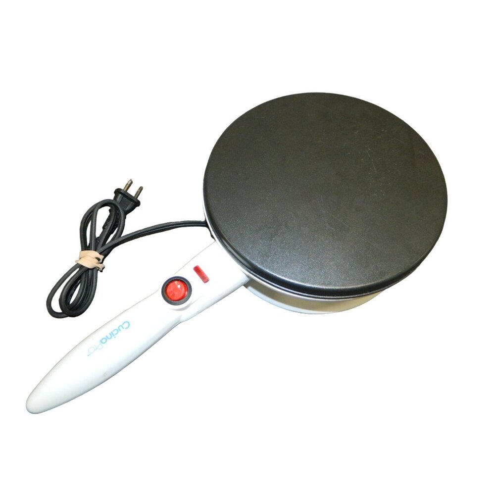 Cucina Pro Cordless Crepe Maker Nonstick Easy To Clean Carry